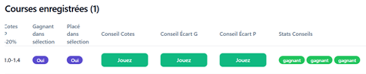 Conseils de jeu en direct